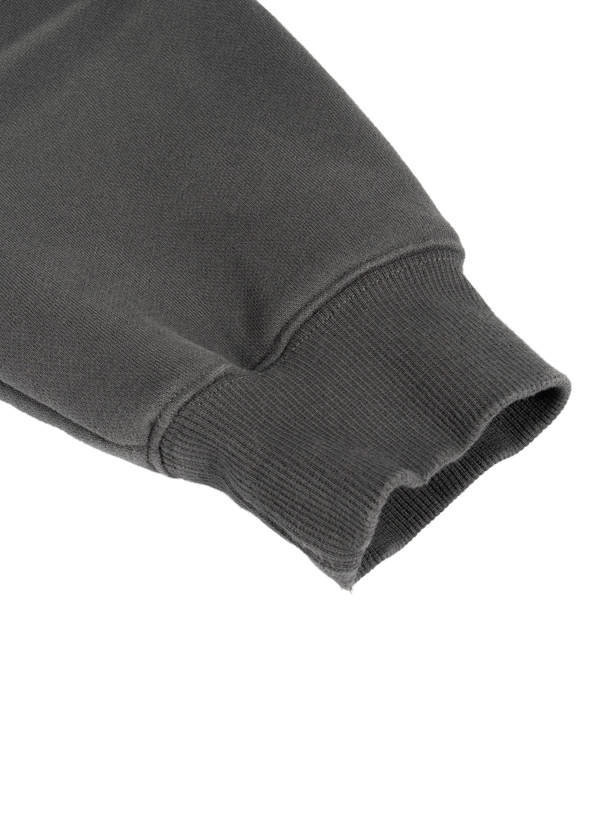 PREEVISION MENS Frayed Sunfade Boxy Fleece Hoodie